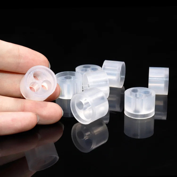 Wholesale T-shaped I-shaped Silicone Rubber Wire Cover LED Lamp Silicone Seal with Single Hole Manufacturers Supply