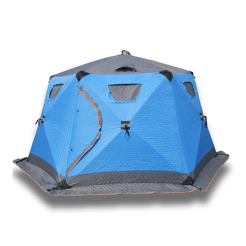 Wholesale Cheap Windproof and Warm Winter Outdoor Insulated  Ice Fishing Tent
