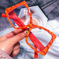0564 Irregular Oversized Bow Cat Eye Anti-blue Light Eyeglasses for Women Fashion Candy Color Computer Glasses Frame Female