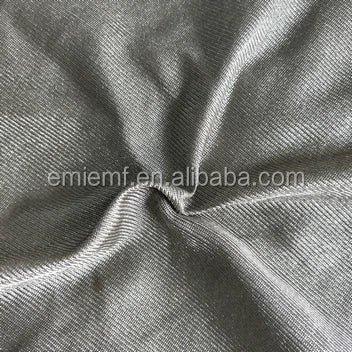 Faraday Fabric Shielding WiFi/RF Anti-Radiation Conductive Magnetic Copper/Nickel EMF Protection Cloth Elastic Clothing Fabric