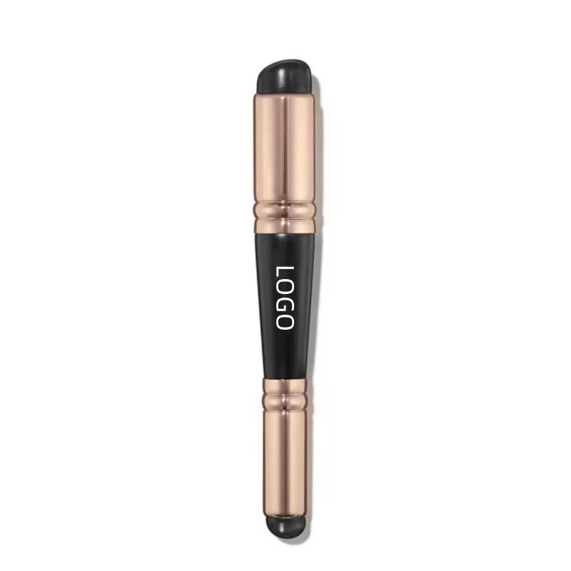Dual-Ended Silicone Makeup Applicator with Custom Logo Jelly Blender Tool for Lip Balm Concealer Eyes Contour Nail DIY