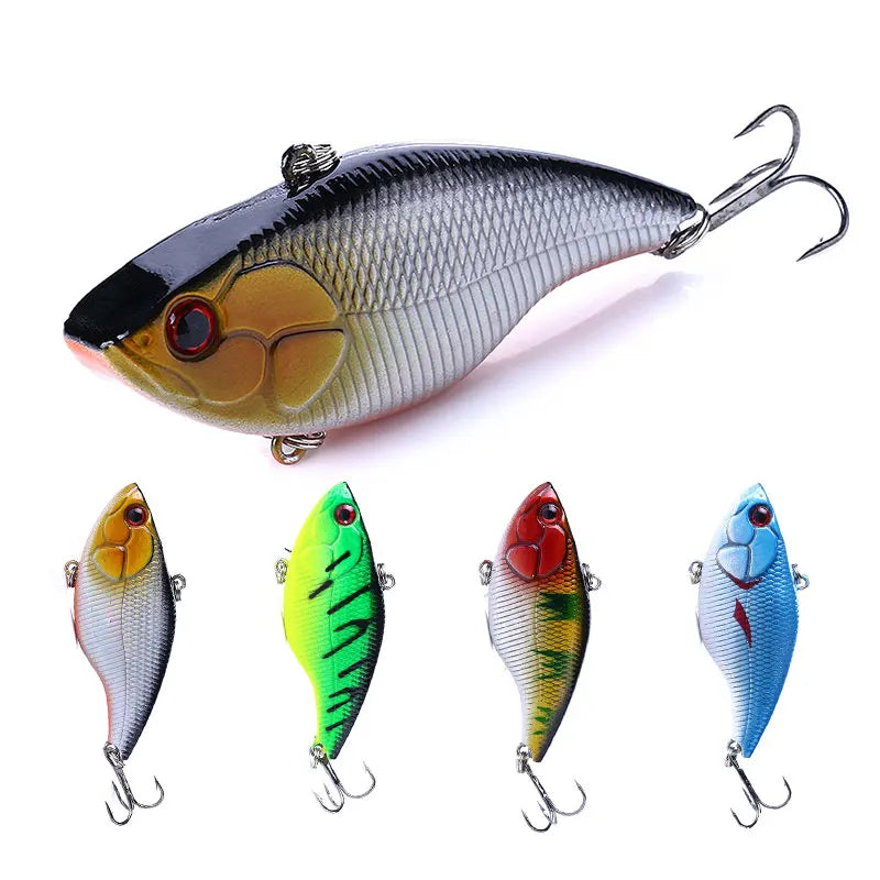 VIB Fishing Lure 7.5cm/18g Plastic Artificial Hard Bait Bionic Bait Fishing Lure