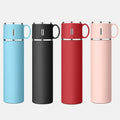 2025 Portable Handle 500ml Double Wall 304 Stainless Steel Thermos Water Bottlecoffee Mug for Travel