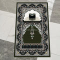 2022 New Golden Diamond Velvet Worship Carpet for Pilgrimage Pilgrimage Mat Out Portable Rug Manufacturers Direct Sales