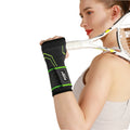 JINGBA Wholesale Anti-Slip Wrist Support Brace with Soft Thumb Opening Compression Hand Brace for Sports Work Typing Sleep