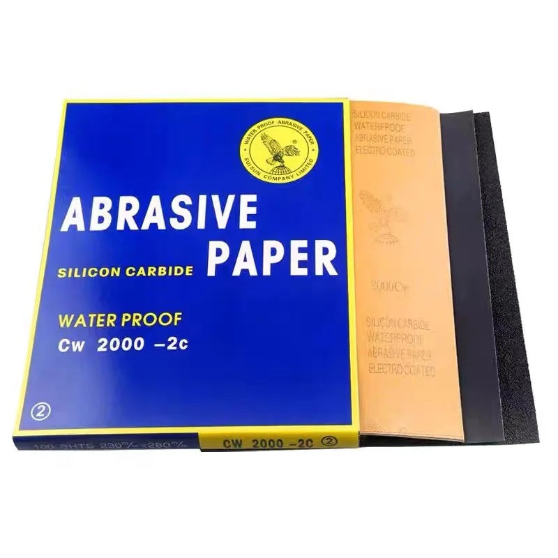 9 InchX 11 Inch 230X280mm Waterproof Silicon Carbide Abrasive Sand Paper