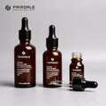 Cosmetic Skin Care Amber 15ml 30ml 50ml 100ml Essential Oil Packaging Glass Dropper Bottle