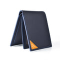 Young Men's Credit Card Holder Stylish Multi-slot Zipper zero Wallet Men's Short PU Wallet