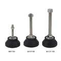 China Manufacturer Customized  7825 60F-M8*50/80/100 Foot Mount for Washing Machine Feet for Aluminum Profile M6 M8 M10 M12 M16