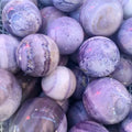 Wholesale Natural Polished Purple Silk Fluorite Crystal Ball Sphere Quartz Healing Chakra Decoration Stone