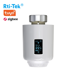 Smart Thermostatic Radiator Valve Ultra-Low Power OLED Screen Tuya Weekly Programming ZigBee Thermostat Apartment Use Rti-Tek