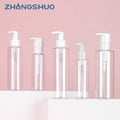 In Stock 100ml Plastic Pet Lotion Pump Bottle 120ml 150ml 200ml Empty 250ml Pet Foam Pump Cosmetic Bottle for Skincare Packing