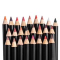 25 Colors Vegan Waterproof Wholesale Pigment Creamy Matte Custom Brown Lip Liner Private Label