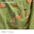 Super Soft Stretch Comfortable Printed Knitted 90% Bamboo 10% Lyocell Fabric for Clothes