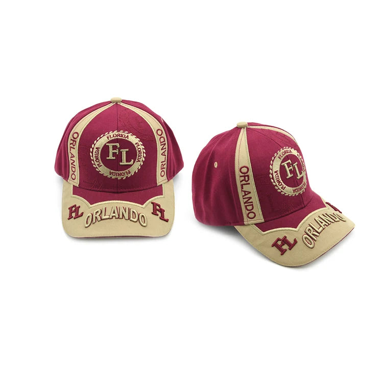 Eco-friendly High Quality Ladies Hats Twill Fabric Image Style 6-Panel Sports Baseball Caps