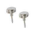 M2 M2.5 M3 M4 M5 M6 M8 M10 M12 1/4 Stainless Steel Knurled Thumb Screw 10-32 Rocker Box Cover Screws Custom Oval Nickel Head