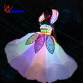 Amazing LED Inflatable Fancy Dress Performance Ballroom Wear with Luminous Feature Stilts Walker LED Costume for Walking Act