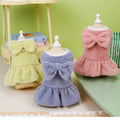 OEM ODM Classic Style Pet Clothing for Dogs and Cats Warm Polyester Harness and Bow Skirt for Spring and Summer