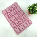 Wholesale Cake Decorating Tools 26 Uppercase Letter Alphabet Silicone Mold for Baking Cake