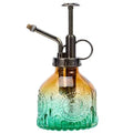 200ml Gradient Color Glass Vintage Style Plant Water Mister Spray Bottle with Top Pump