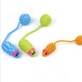 Colorful Woven Mouse Tail Ball Pet Products Teaser Cat Toy Cute Cat Toy Mouse