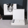 Luxury Portable Custom Jewelry Box Set with Glossy Lamination and Embossing Magnetic Storage and Paper Bag