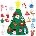 3D Felt Christmas Tree DIY Xmas Tree for Kids Gifts for New Year Home Door Wall Decorations