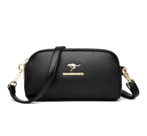 2026 New Design Free Shipping OEM Luxury Ladies Shoulder Bag Solid Colors PU Leather Handbag for Women
