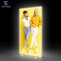 TianLang Floor Standing Business Lightbox Sign Exhibition Trade Show Fabric SEG Led Backlit Poster Frame Light Box