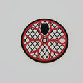 Special Design NH35/36 Double Feet Modified Hollow Double Layer 28.5MM SKX007 Red Black Color Watch Dial
