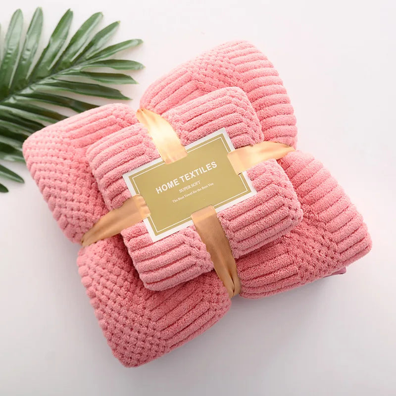 Cheap Bath Towels  35*75cm 70*140cm Turkish Bath Towel Microfiber Detailing Towel Bath Set