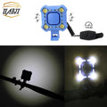 Bicycle Light Bell 2 in 1 Front Light 5 Modes 140 Decibels 4 Leds Usb Charge Waterproof Bike Bicycle Electric Horn
