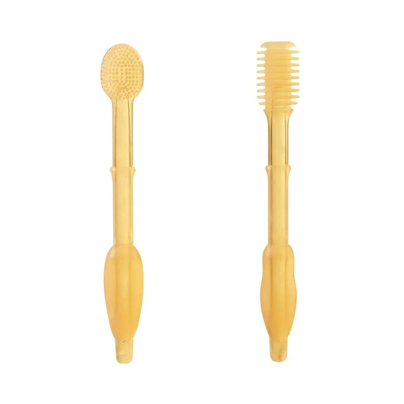 Best Special OEM Logo Toothbrushes BPA Free Kids Small Toothbrush Bpa Free Silicon Toothbrush for Baby Manufacturer Price