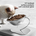 Stainless Steel Swan Shaped Pet Bowl Raised Stand Neck-friendly Design Cats Dogs Spill-proof Large Capacity Feeding Bowl Pet MegaBDM