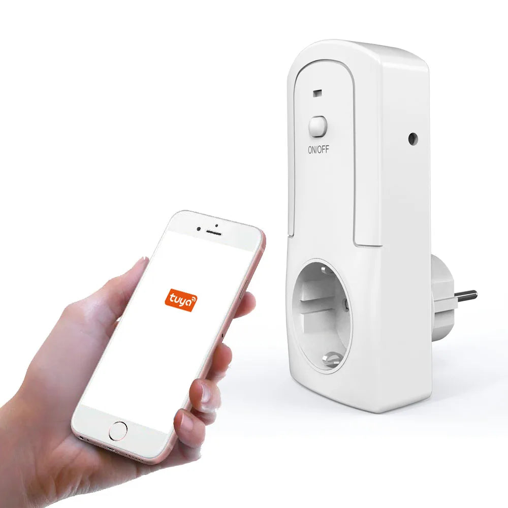 Tuya Wireless Smart Life Wifi Temperature Control Thermostat With 1 Meter Temperature and Humidity Sensor