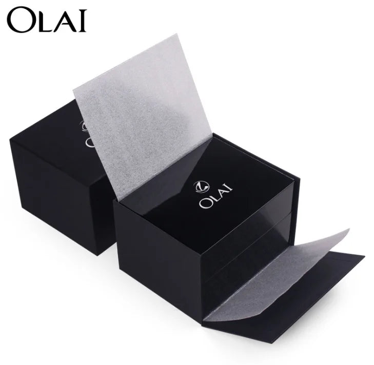 Stock Glossy Black Luxury Watch Box Wrist Watches Packaging Flip Luxury Wood Watch Case