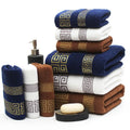 Wholesale Luxury Cotton Bath Towel Set Sustainable and Lint-Free for Spa Hotels and Children Customizable Design