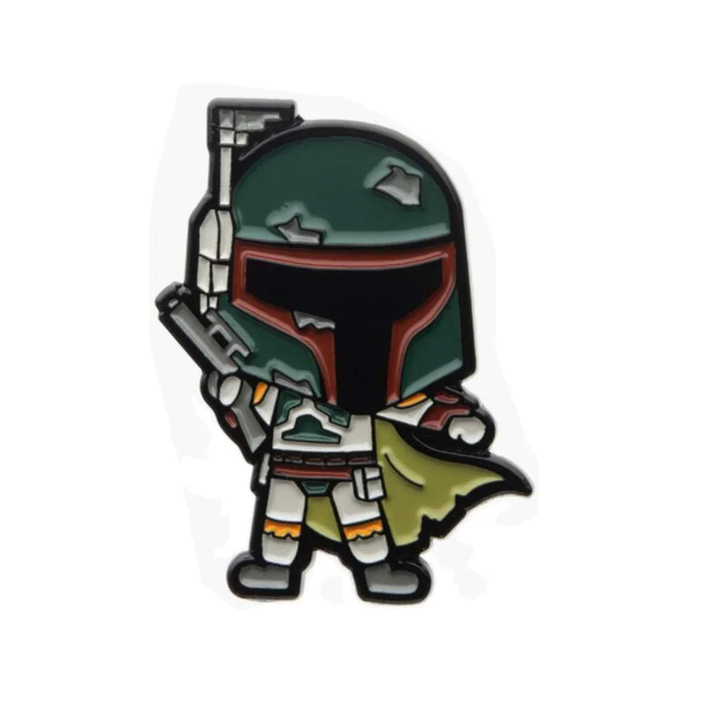 Custom the Child Collector Soft Enamel Pin Official Collectible Enamel Pin Boba Fett Chibi Enamel Pins