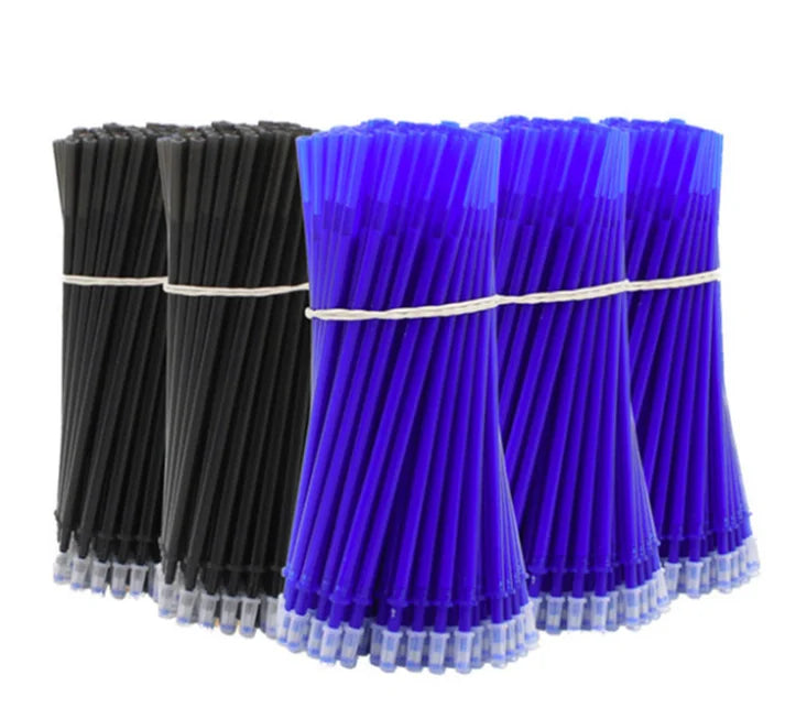 Custom Gel Pen Refills Erasable Student Office Supplies Gel Link Pen Recharge 0.5mm Clip Water Erasable Gel Pens