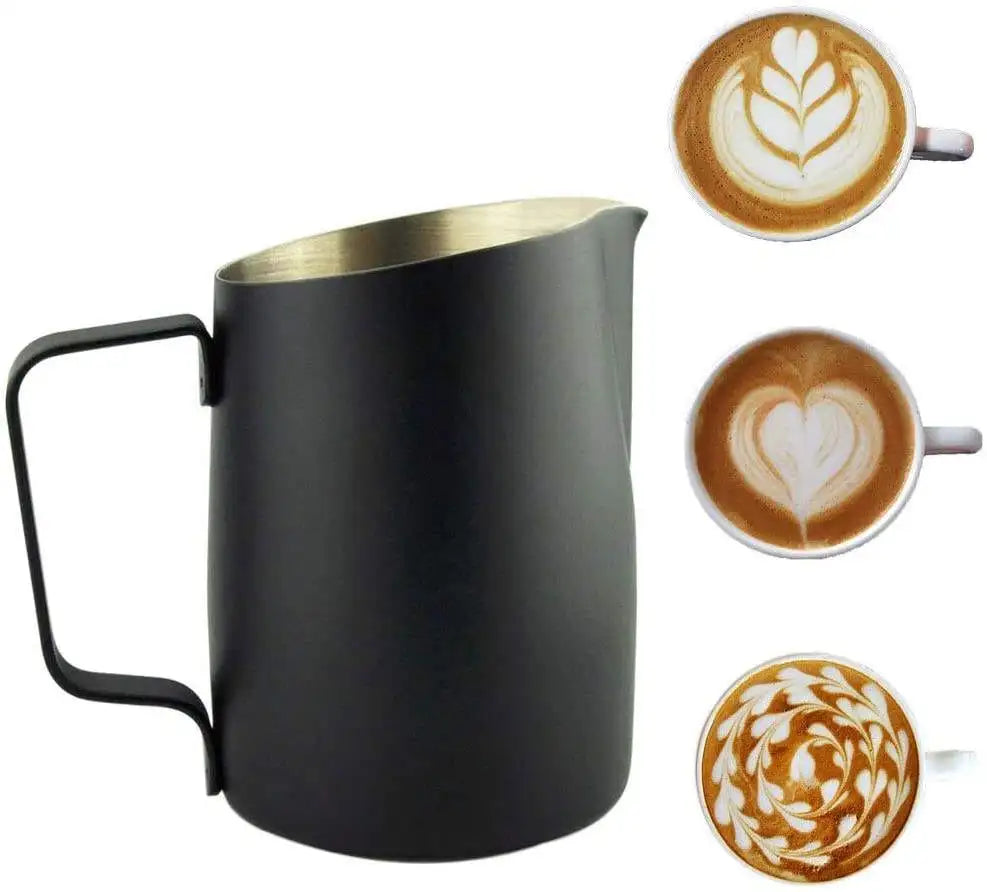 Colorful Custom logo Milk Frother Jug Stainless Steel Coffee Latte Art Cup Milk Pitcher Jug