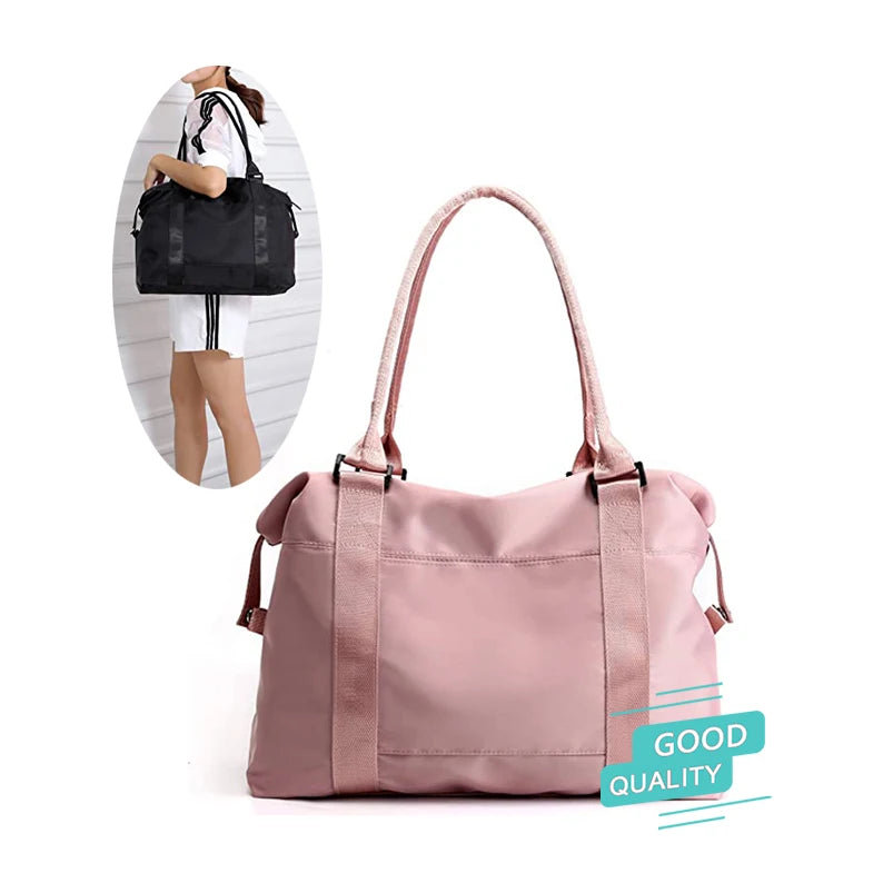 Hot Selling Eco-Gym Bag Sport and Fashion Polyester Luggage Duffle for Men Women Zipper Closure for Travel Work Gym Shopping