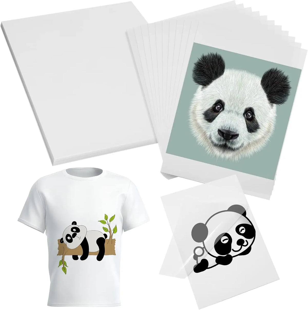 Premium DTF Transfer Film Rolls for Heat Transfer on T-Shirts High Temperature PET Material