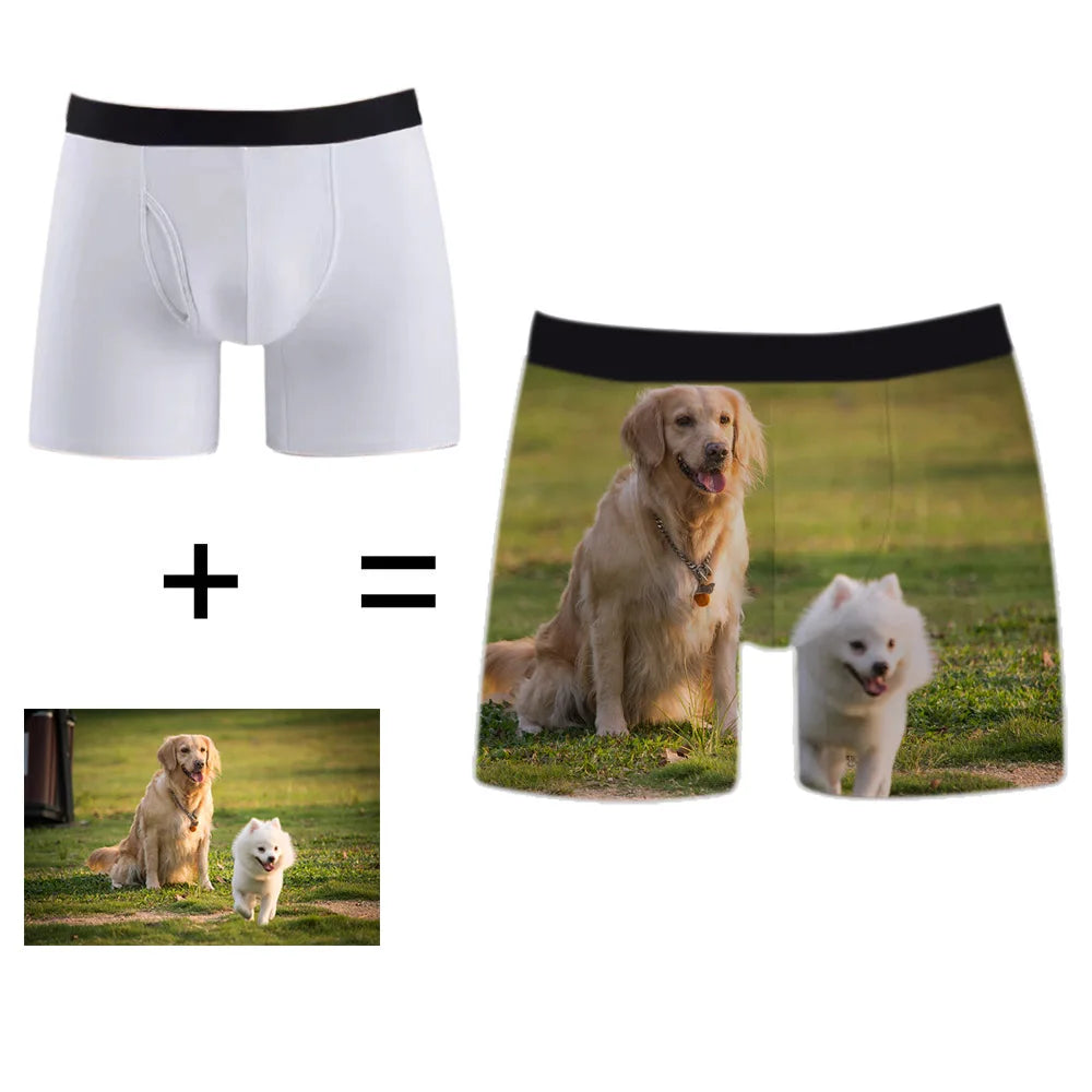 All Over Print Underwear Men Wholesale Manufacturer  Sublimation Blank  Polyester Custom Men Underwear With logo and Design