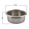 Wholesale Coffee Machine Handle Basket High Quality 51mm 54mm 58mm Espresso Portafilter Stainless Steel Filter Bakset MegaBDM