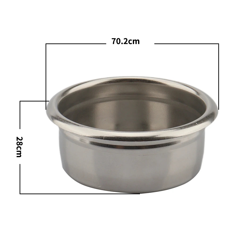 Wholesale Coffee Machine Handle Basket High Quality 51mm 54mm 58mm Espresso Portafilter Stainless Steel Filter Bakset MegaBDM