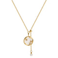 HOVANCI Gold Plated Chain Clavicle Choker Baroque Jewelry Women Natural Freshwater Pearl Necklace