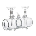Wholesale Shesha Chicha Accessories Hookah Shisha Customizable Twins Bottles Glass Nargile Free Pattern Set Includes Hose