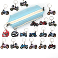 Wholesale Low MOQ Transport Space Car Keychain Motorcycle Boy Gift Keychain Accessories Anime Keychain Toys