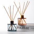 Hot Sale 130ml Empty Perfume Bottle Cylinder Round Perfume Diffuser Bottle Without Stick and Screw Cap