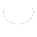 Minimalist Stainless Steel Clavicle Chain Medium Choker Necklace in Surprise Box Fashionable Jewelry
